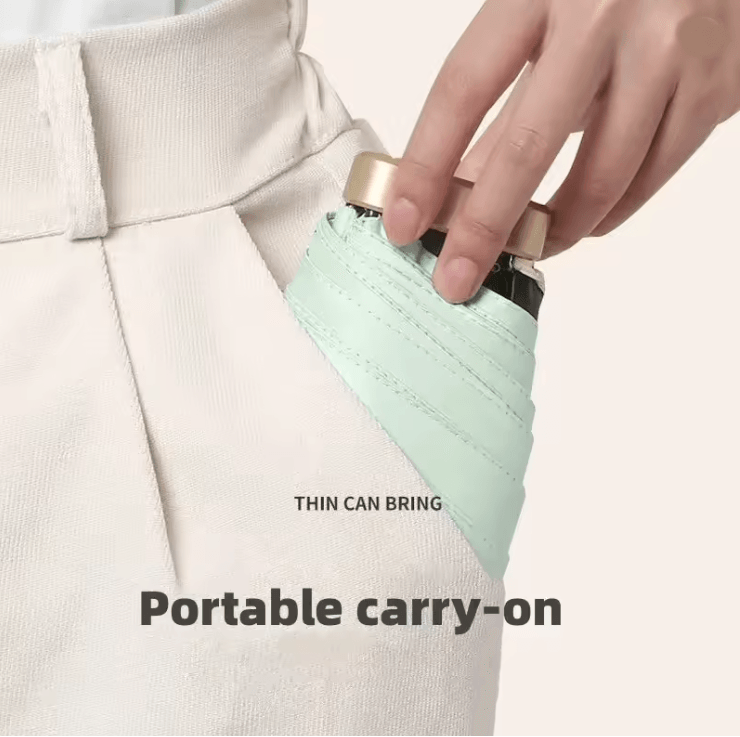 Xiaomi Capsule Mini Umbrella Ultra Light Dual Use Rain and UV Pocket Umbrella