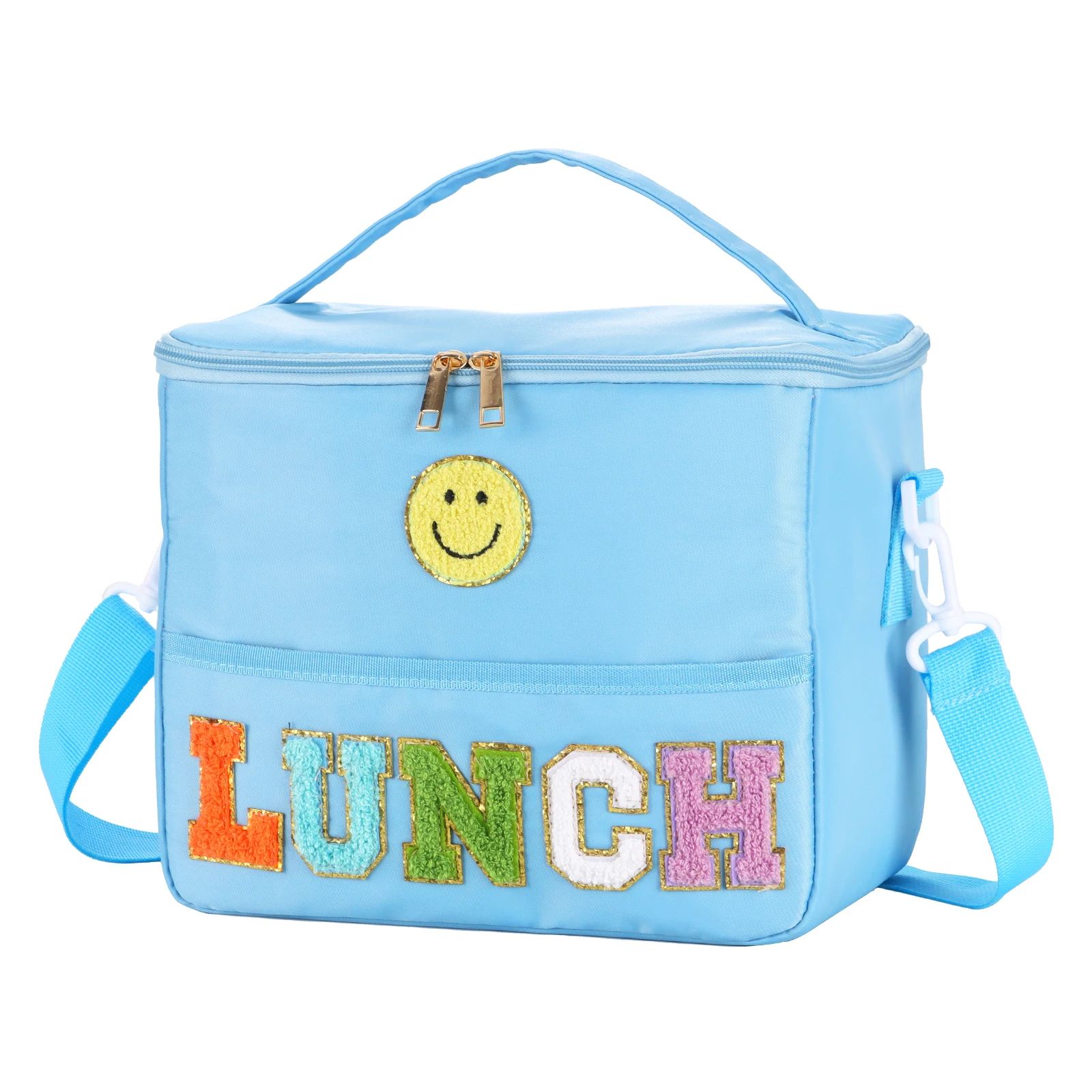 Embroidered Picnic Crossbody Travel Bag