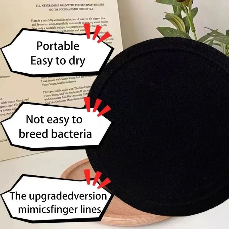 Midnight Edition Soft Rubber Body Scrubber Set