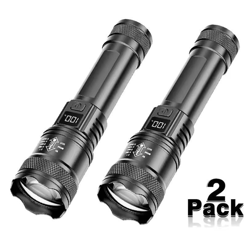 UltraBeam 2000LM USB Rechargeable Tactical Flashlight