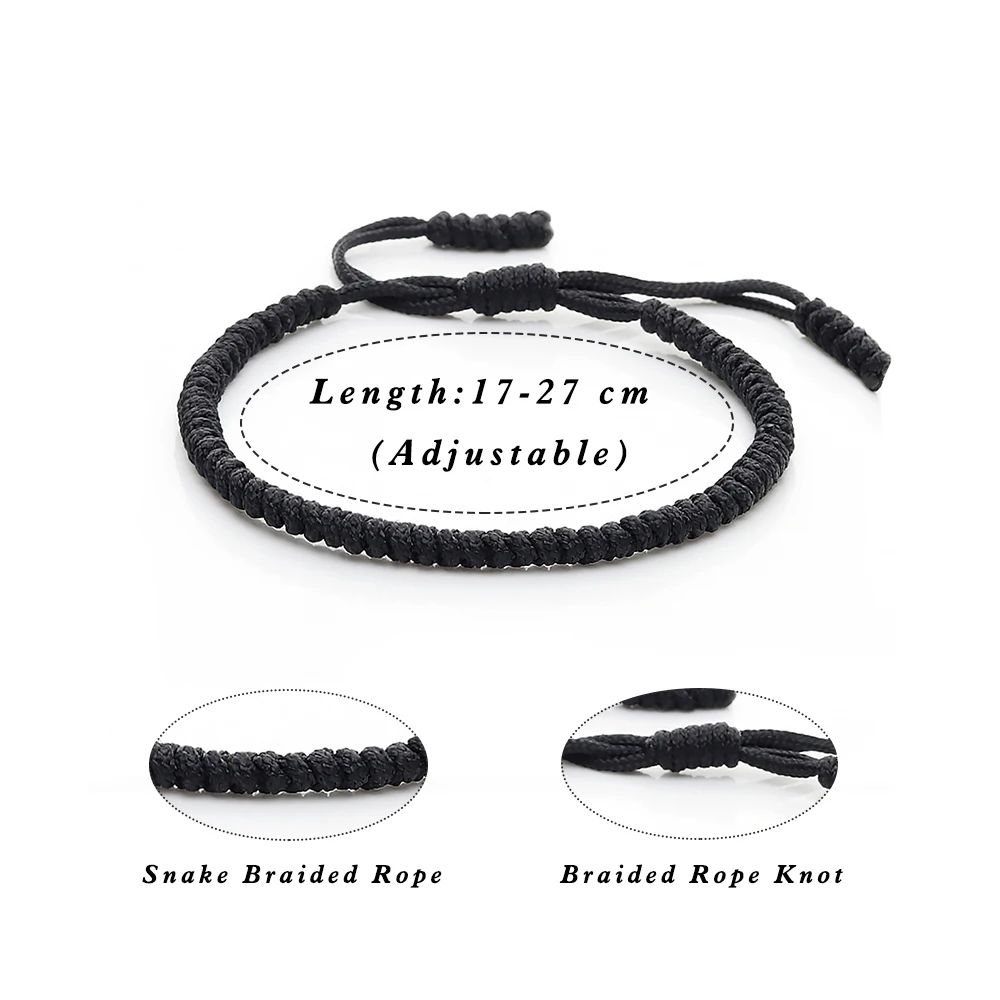 Yin Yang Couple Bracelets – Adjustable Handmade Protection & Love Wristband Set