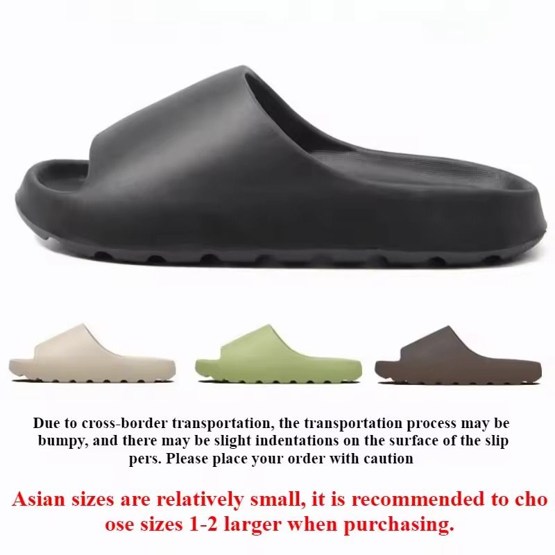 Unisex Cloud Slide Sandals with Thick Soles and Soft EVA Cushioning