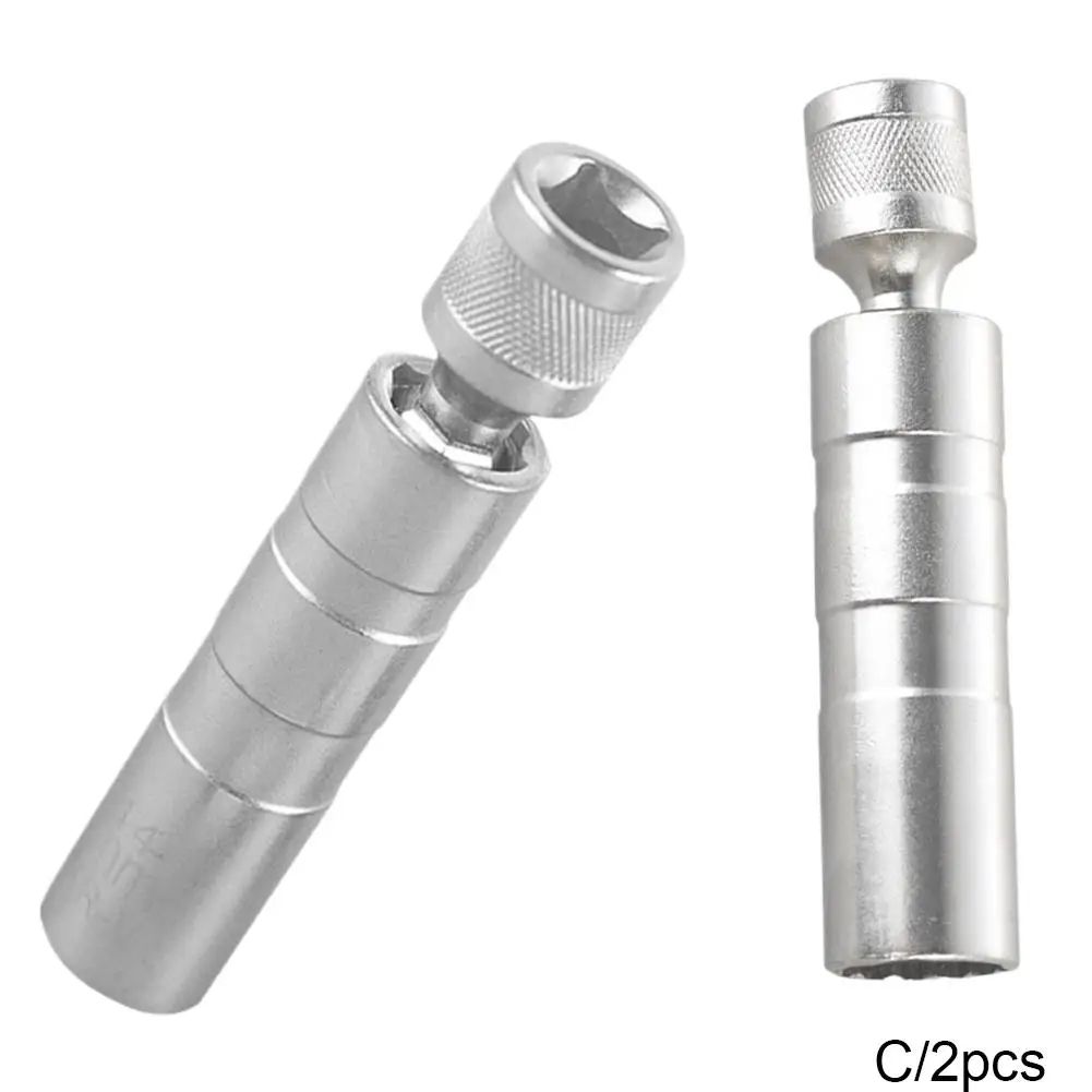 ProMag Magnetic Spark Plug Socket Wrench - 14mm & 16mm Automotive Spark Plug Removal Tool