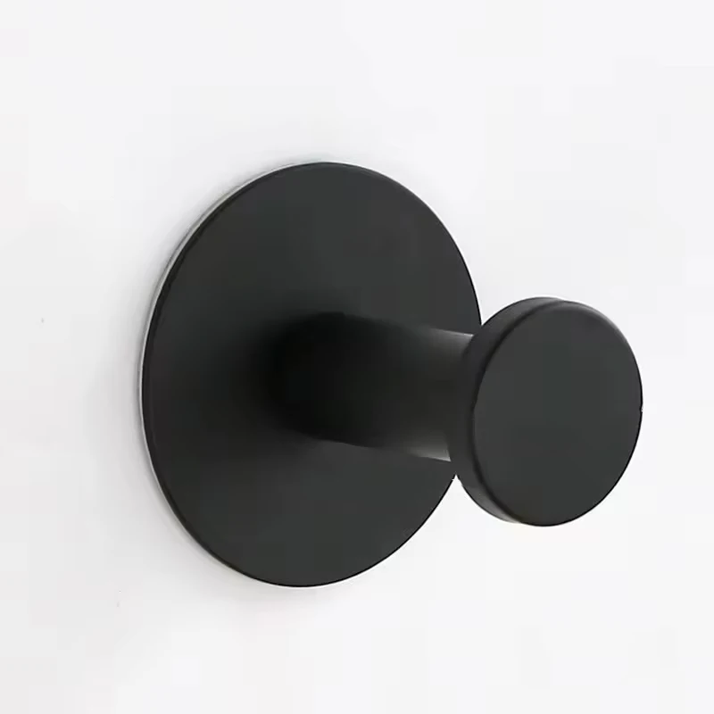 Wall Mount Towel Hooks Extra Sticky Stainless Steel Coat Rack Rustproof Holder for Kitchen Bathroom