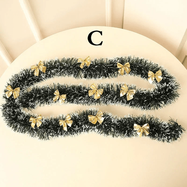HolidayRibbon Christmas Garland