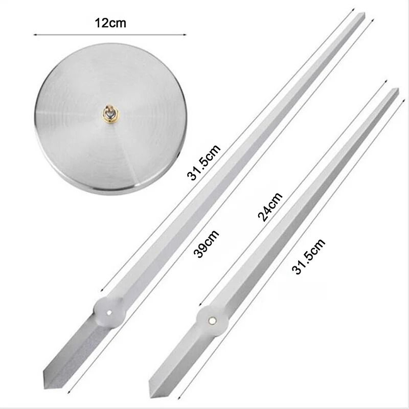 DIY 3D Wall Clock Kit Large Modern Clock Hands with Quartz Mechanism