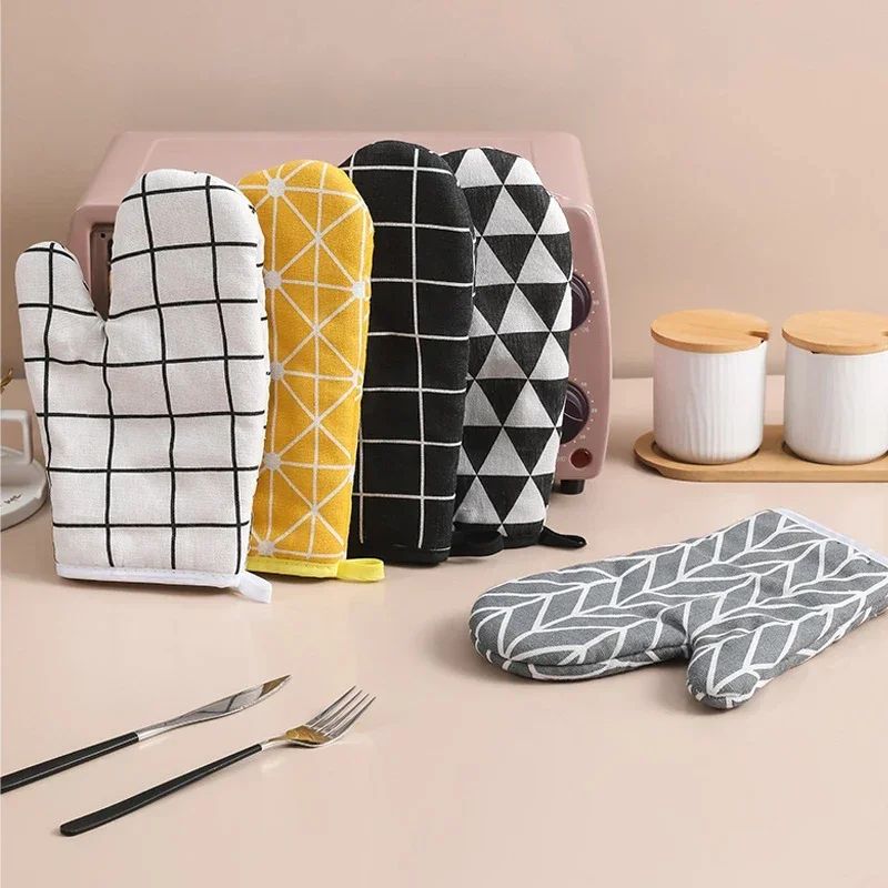 2PCS High Temperature Oven Insulated Gloves