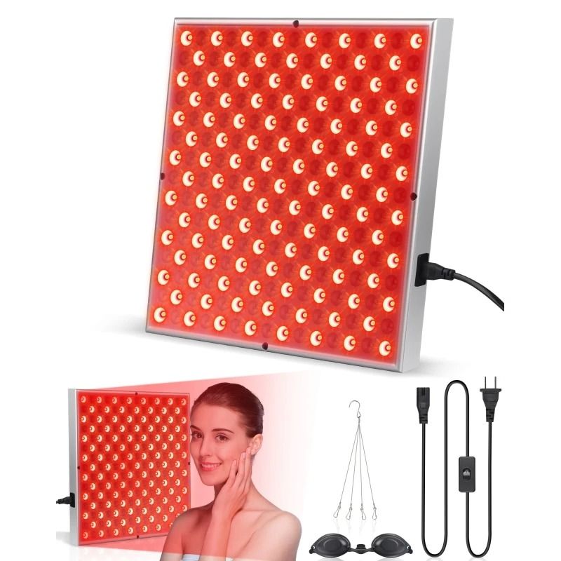 225 LED Red Light Therapy Panel for Anti Aging and Pain Relief