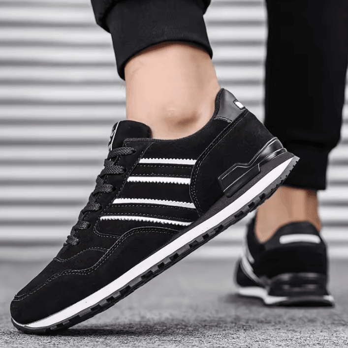 Artificial Leather Men Casual Shoes – Breathable Lightweight Spring Sneakers