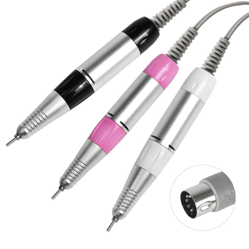 Electric Nail Drill Handpiece for Manicure & Pedicure, Professional Nail Drill Accessory