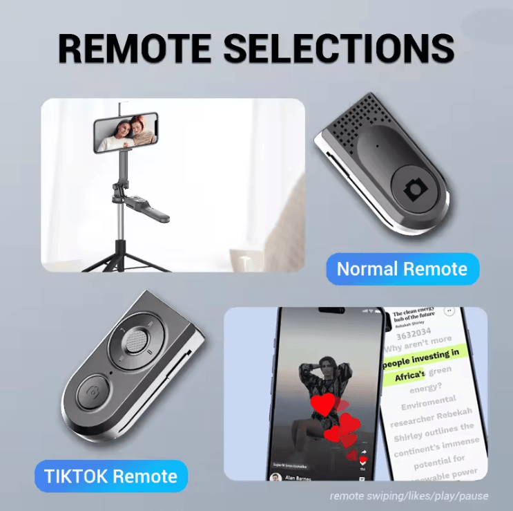 SnapMaster Pro 1750mm Wireless Selfie Stick Tripod