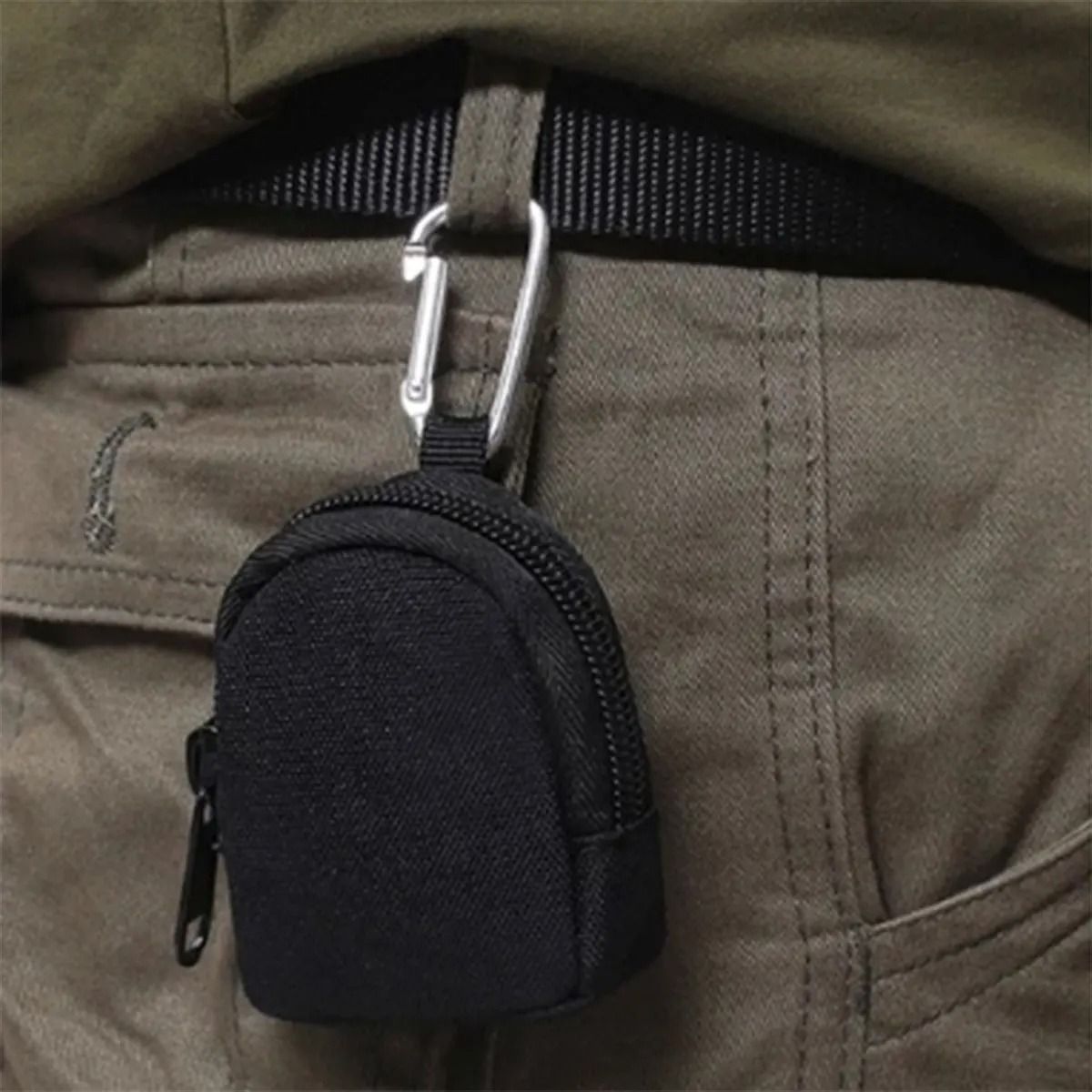 Compact Key Wallet Organizer Bag