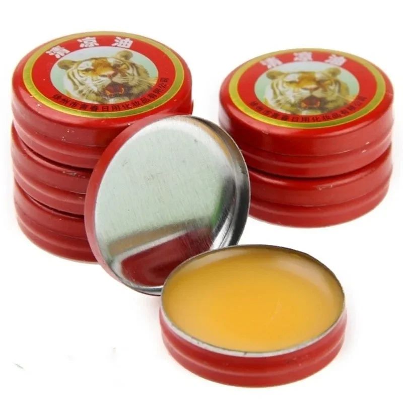 Tiger Essential Oil Plaster Set – Herbal Relief Patches for Headache & Mosquito Defense (5pcs)