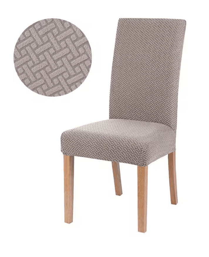 FlexFit Universal Elastic Chair Cover for Dining and Living