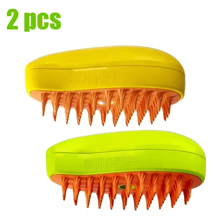 PawSteam 3 in 1 Pet Grooming Brush with Steam Care