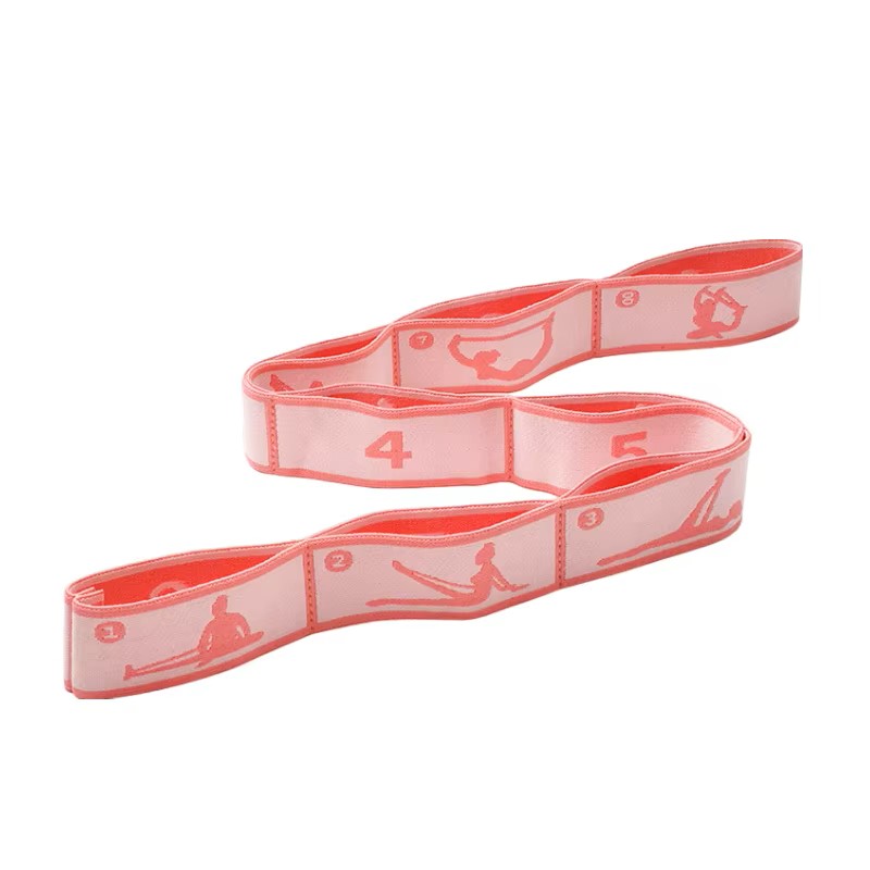 Adult Latin Training Elastic Bands, Resistance Band Yoga Auxiliary Stretching Belt, Beginner Pilates Dance Loop Fitness