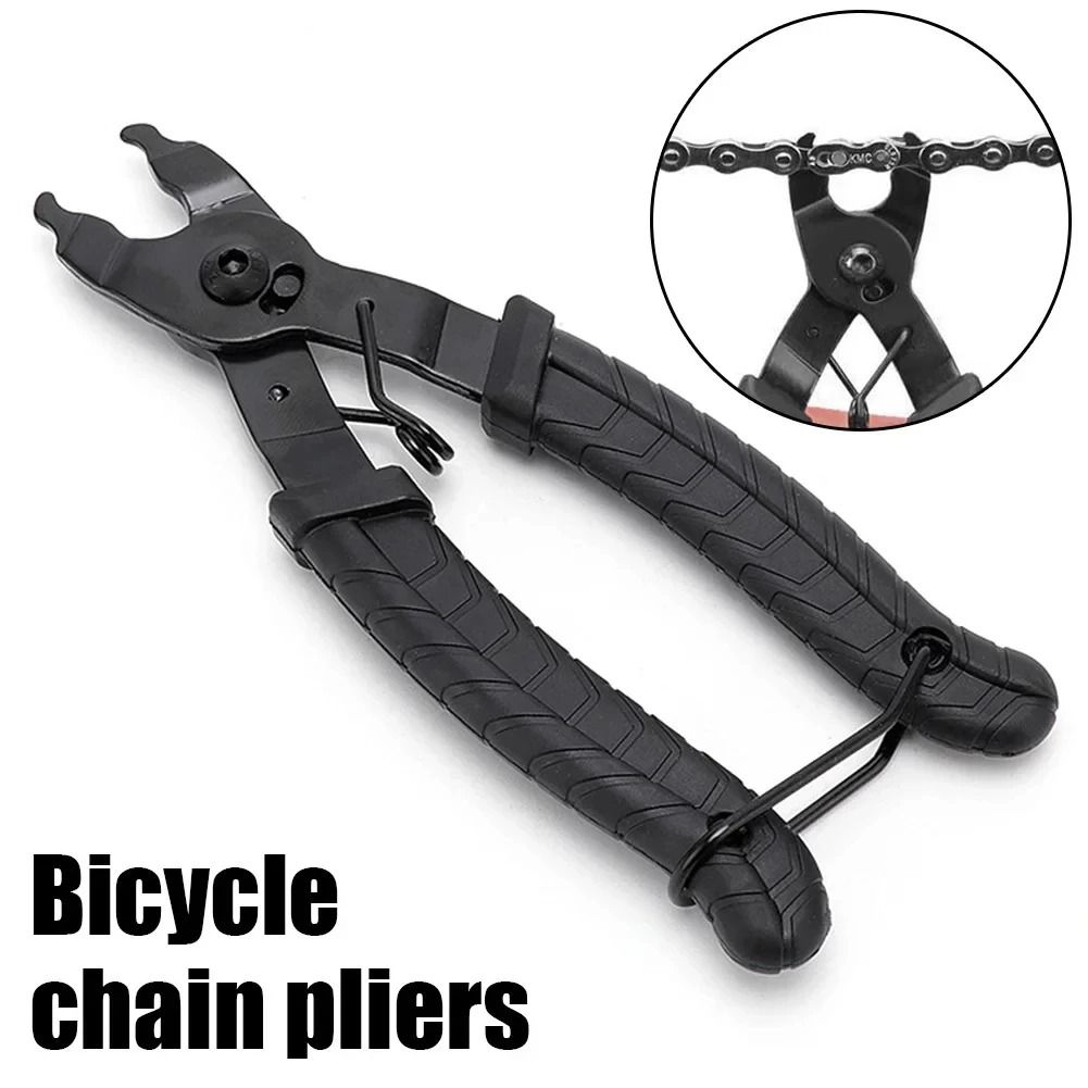 Bike Chain Pliers Repair Tool – Anti-Slip Quick Release Link Remover for Mountain & Road Bikes