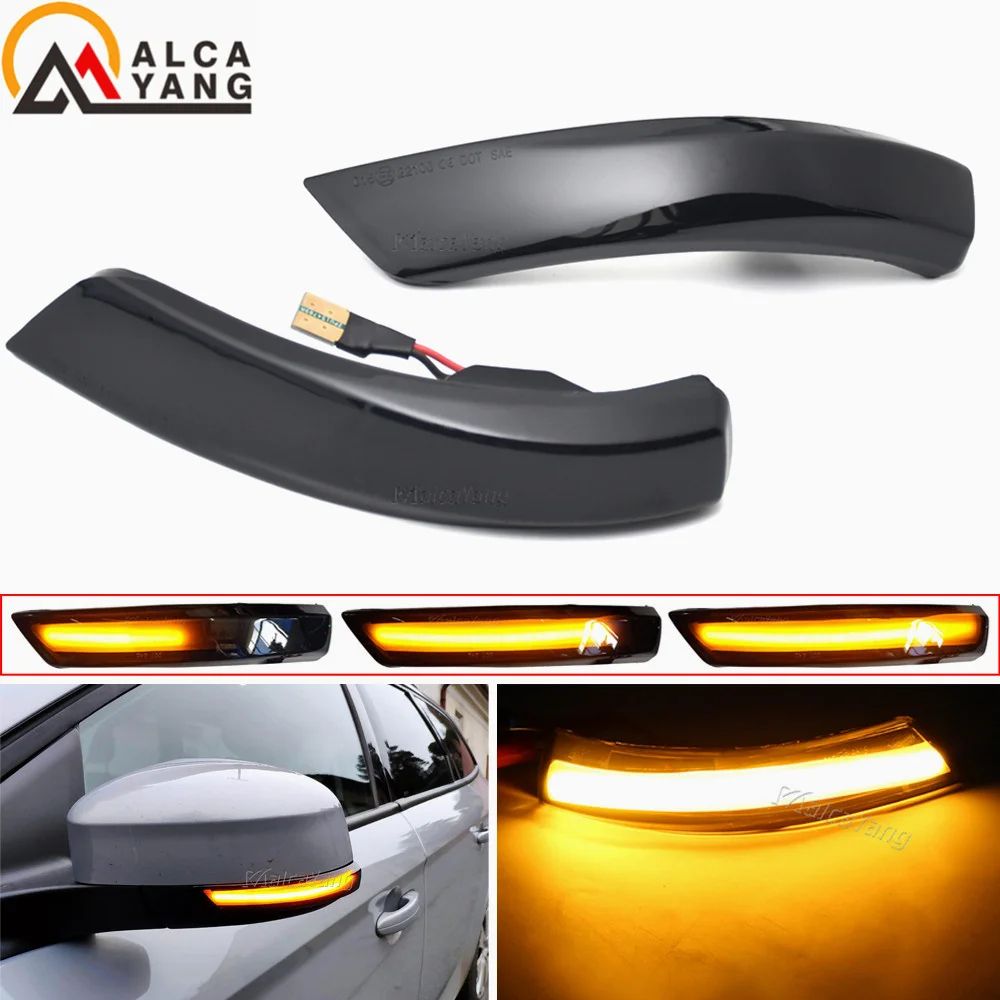 Ford Focus & Mondeo Dynamic Turn Signal Light – LED Sequential Side Mirror Indicator for Mk2, Mk3 & Mk4