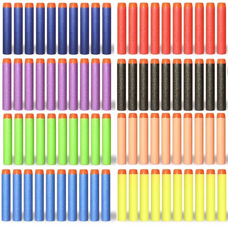 Foam Refill Darts Bullets Compatible with Nerf N Strike Elite Blasters