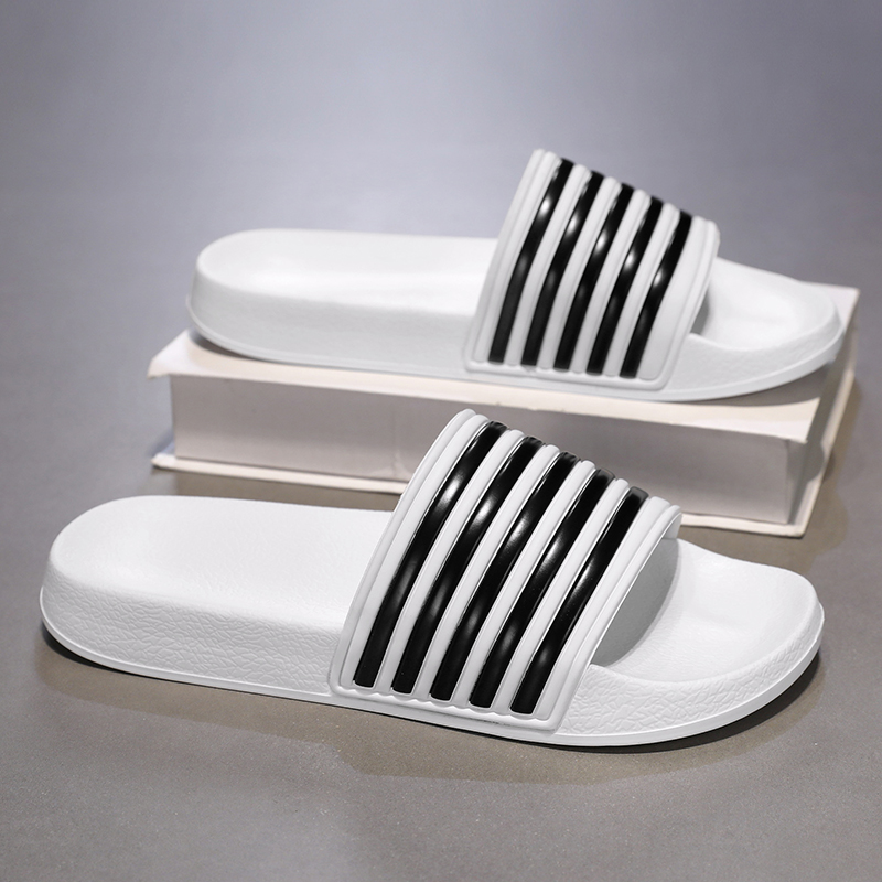 Striped Summer Mens Shoes, Couples Beach Sandals, Mens and Womens Beach Shoes, New Anti Slip Sandals