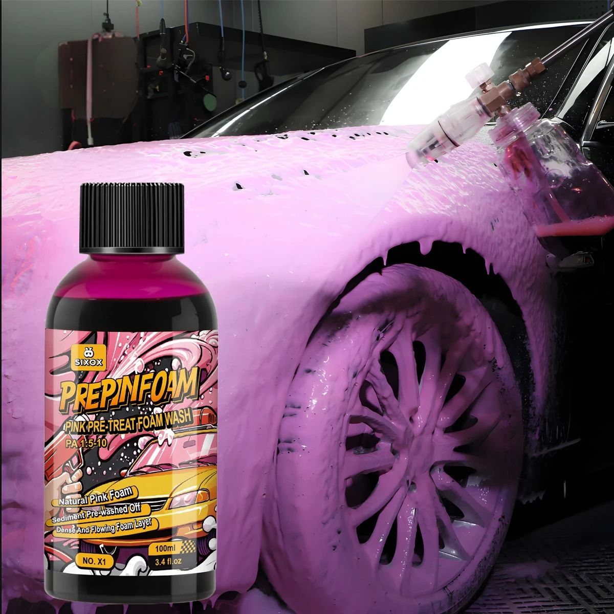 Pink Magic High-Concentration Foam Shampoo