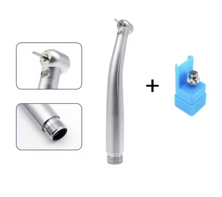 LumiDent LED Dental High Speed Handpiece with Ceramic Bearings and Push Button Design