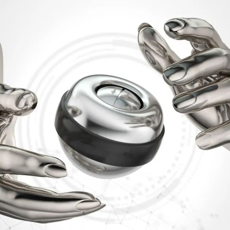 Metal Gyroscopic Wrist Ball Hand and Forearm Strength Trainer