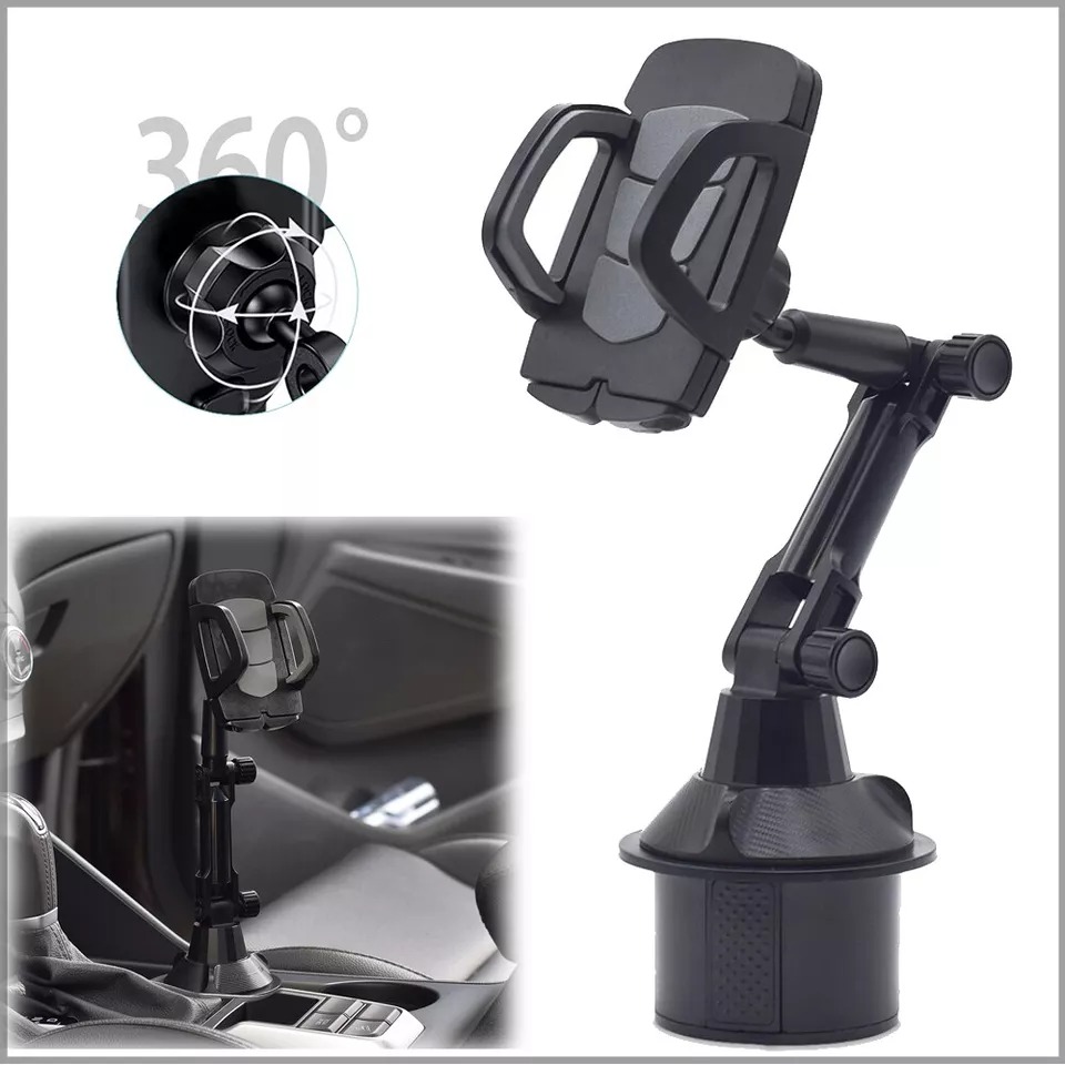 Upgraded Version Adjustable Car Cup Stand Car Holder Mount Cradle For Cell Phone
