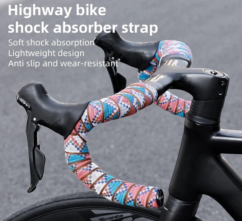 High Elasticity Anti-Slip Bicycle Handlebar Tape for Comfort and Grip