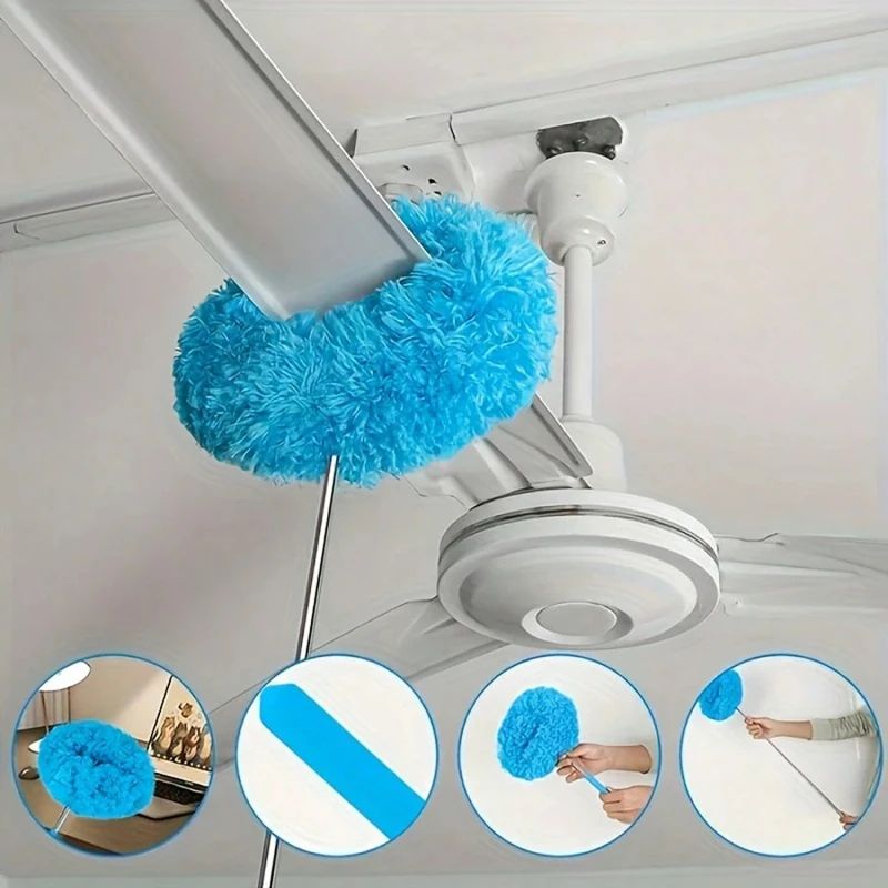 Extendable Microfiber Ceiling Fan Duster Cleaner