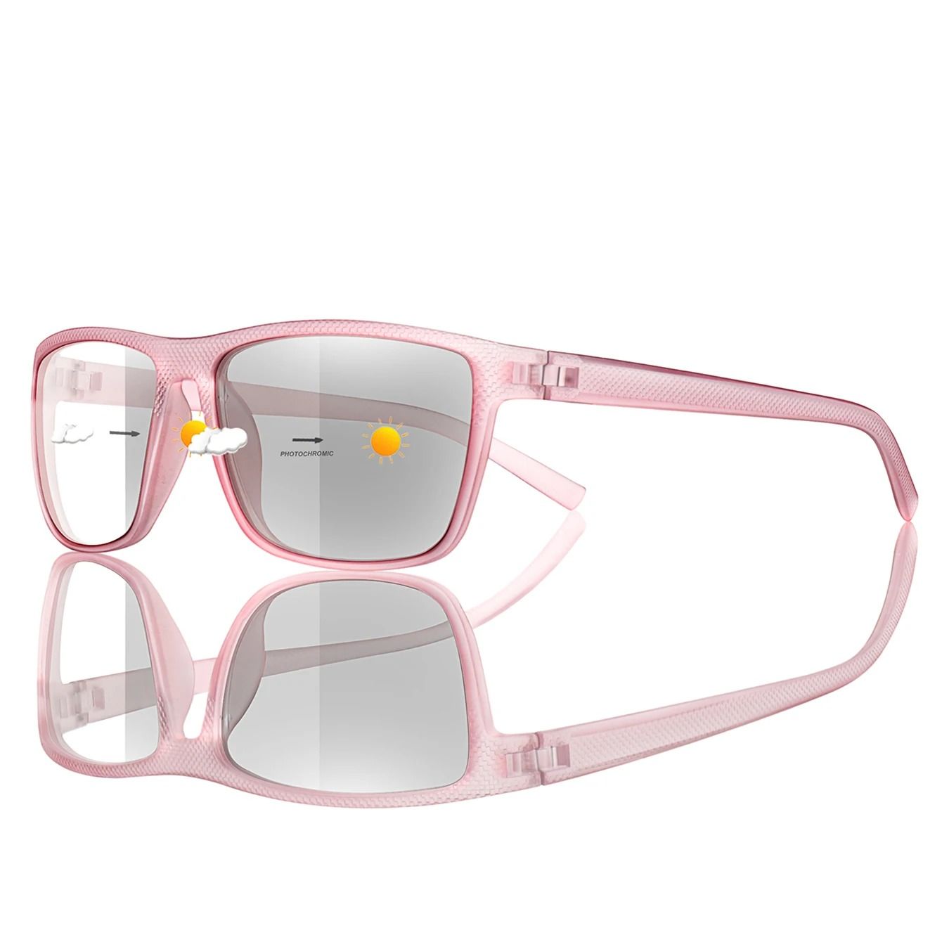 Photochromic Square Driving Sunglasses