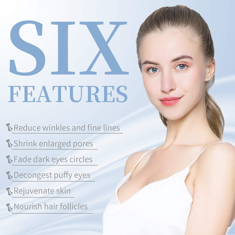 Portable High Frequency Skin Therapy Wand, Handheld Facial Machine for Acne, Massage, Skin Rejuvenation, & Tightening