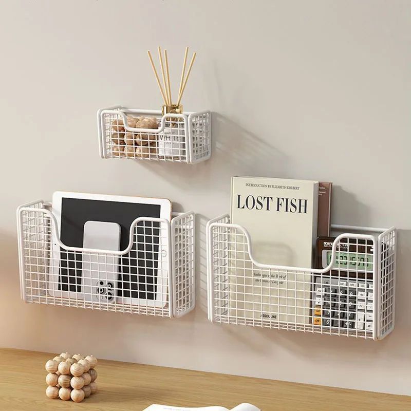Punch Free Cabinet Door Storage Rack