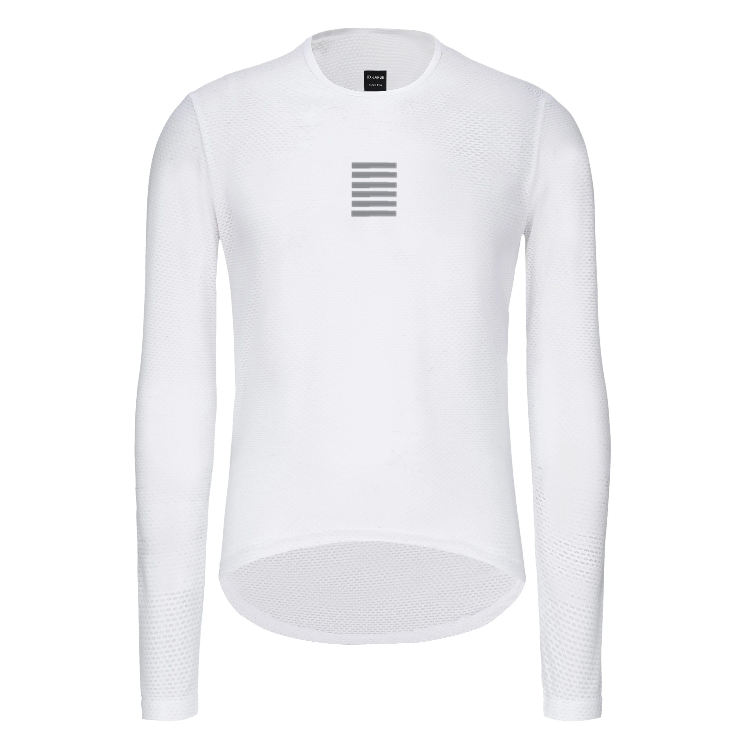 Rsantce Men's Cycling Base Layer – Breathable Long Sleeve Bike Jersey Undershirt for Racing & Training