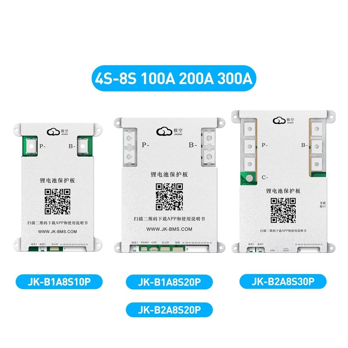 Smart JK BMS Board with Advanced Battery Protection