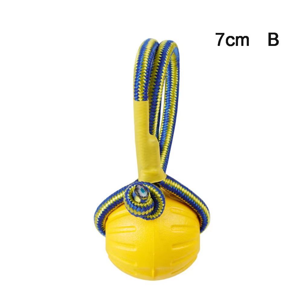 Indestructible Rubber Dog Training and Fetch Ball Toy