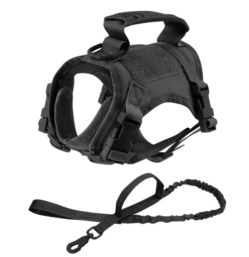 Tactical Escape-Proof Cat Harness with Control Handle