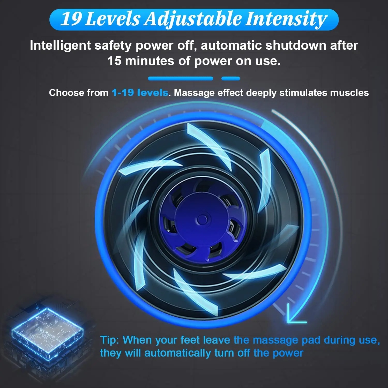 EMS Foot Massager Mat Electric TENS Feet Massager Pad Foldable Massage Mat Muscle Stimulation Fisioterapia Terapia Fisic