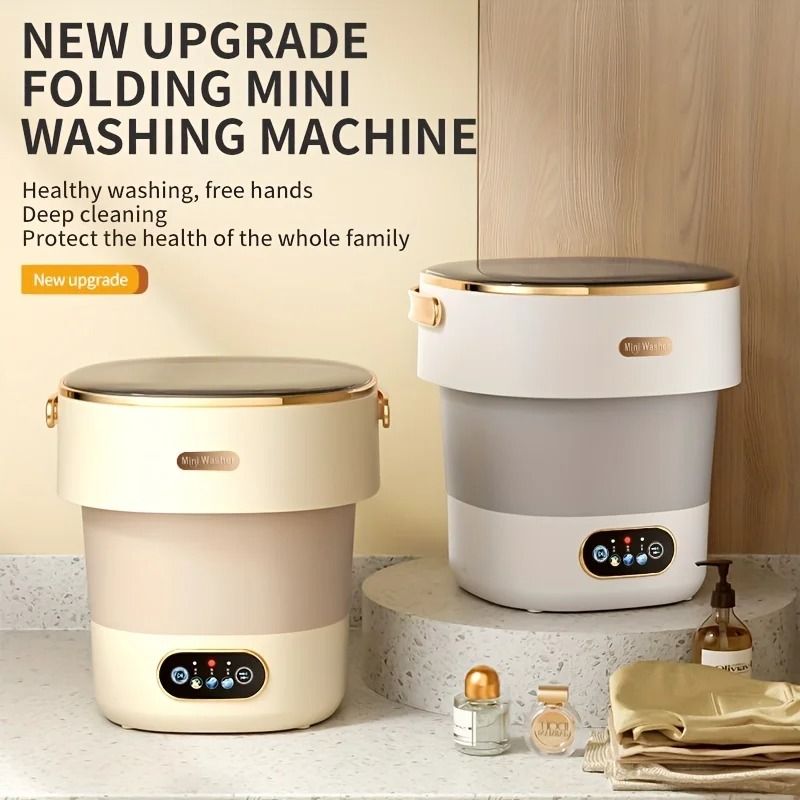 Travel Ready Collapsible 15L Washer & Spin Dryer