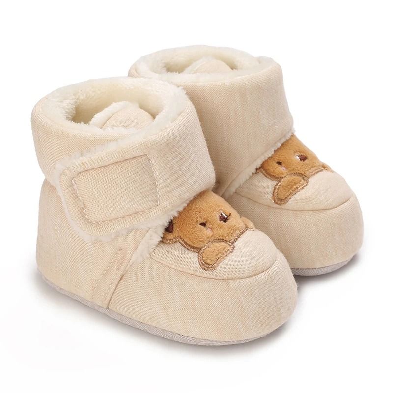 Cute Soft Cartoon Cotton Baby Toddler Shoes First Walker