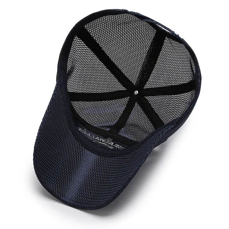Quick-Dry Breathable Mesh Baseball Cap – Lightweight Summer Sun Protection Trucker Hat