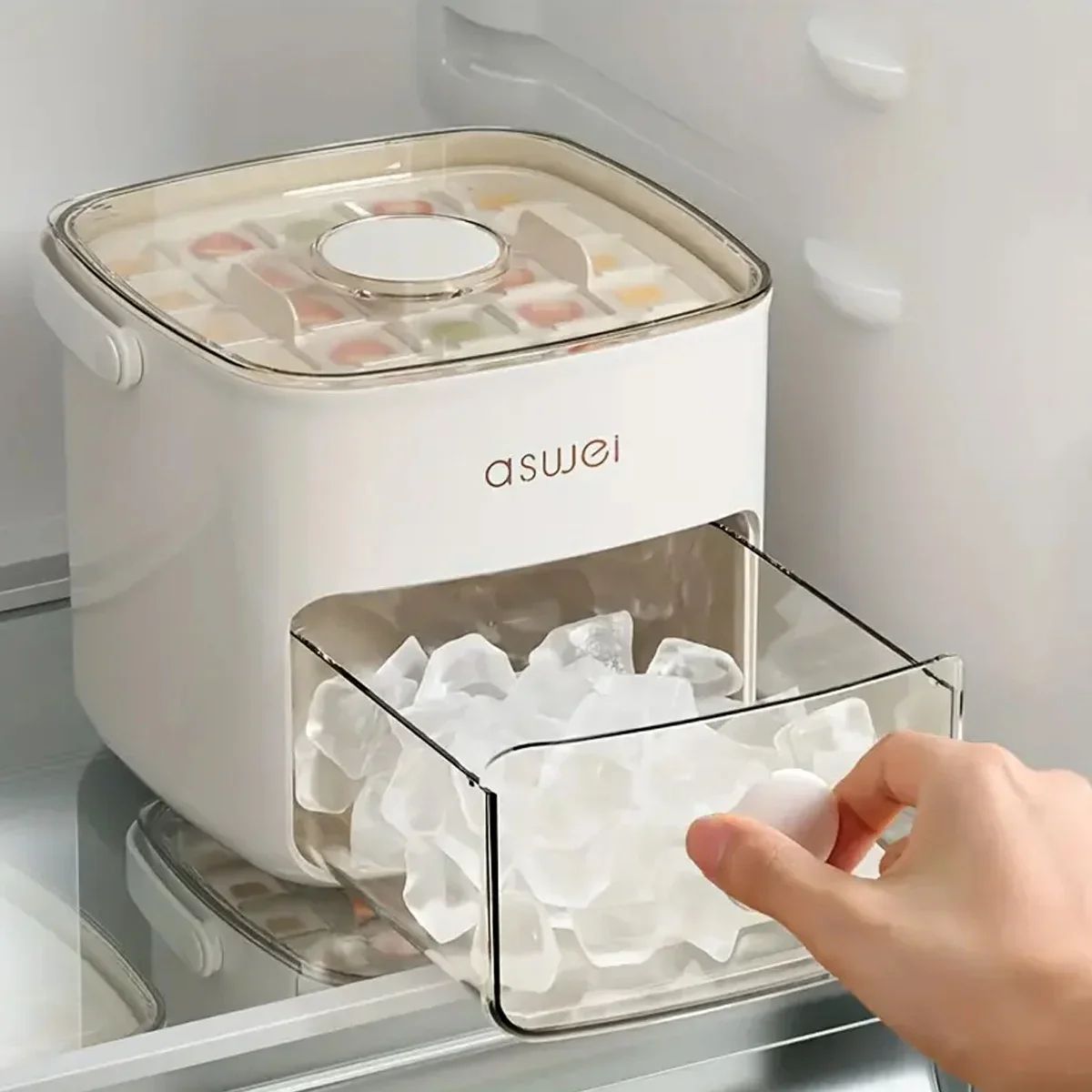 Extra Large Ice Cube Maker Tray 48 Grid
