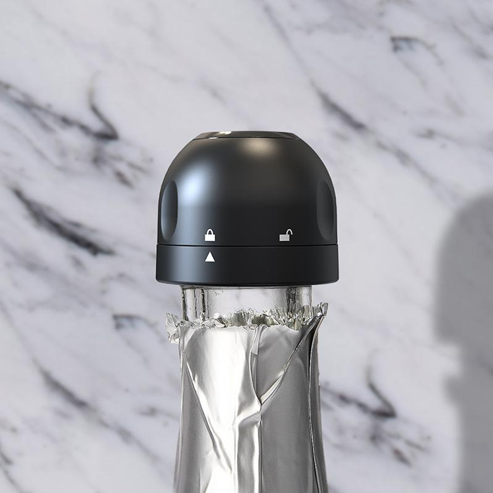 Silicone Sealed Wine, Beer, Champagne Stopper