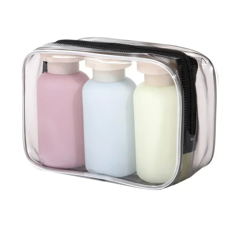 Silicone Travel Bottles Set with Leak Proof Design