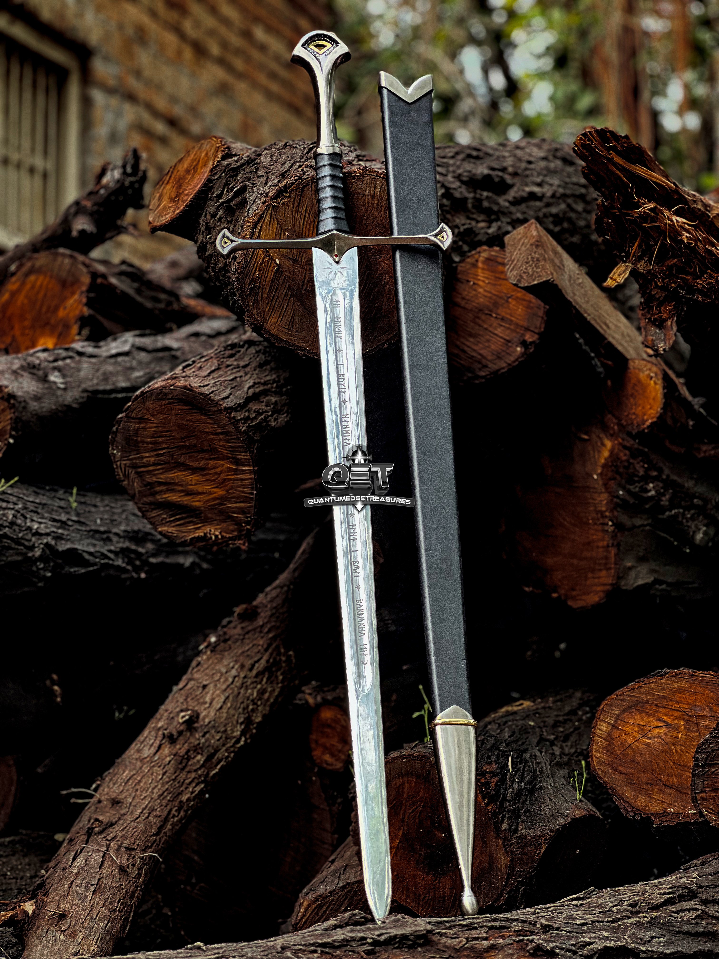 Anduril sword of aragorn narsil sword LOTR sword Replica Sword Lord of the Rings Sword