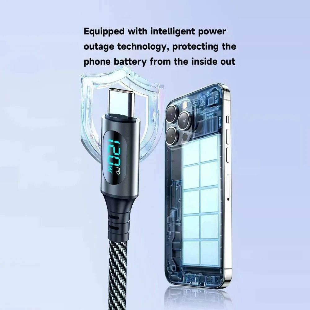 120W High Speed Professional Data and Charging Cable