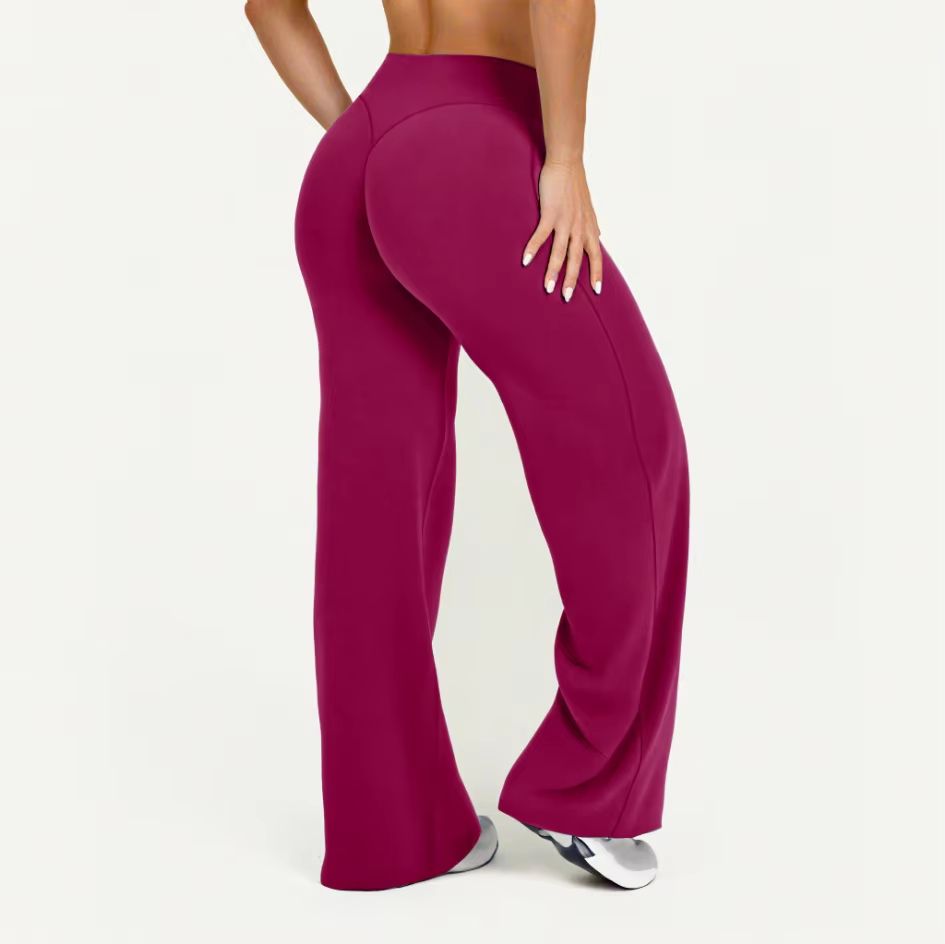 ButterSoft Women's Straight-Leg Yoga Pants – Mid-Waist Active & Lounge Trousers