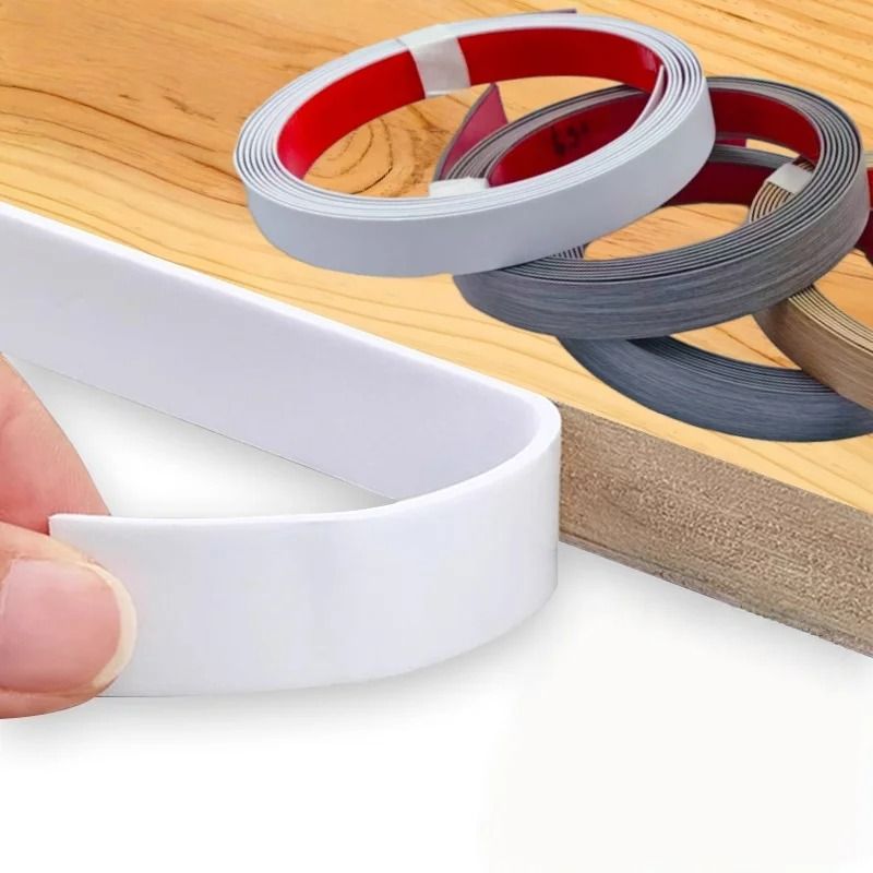 PVC Furniture Edging Banding Strip Adhesive Wood Veneer Tape