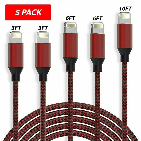 Fast Charger USB Cable for iPhone, Durable and Long-Lasting