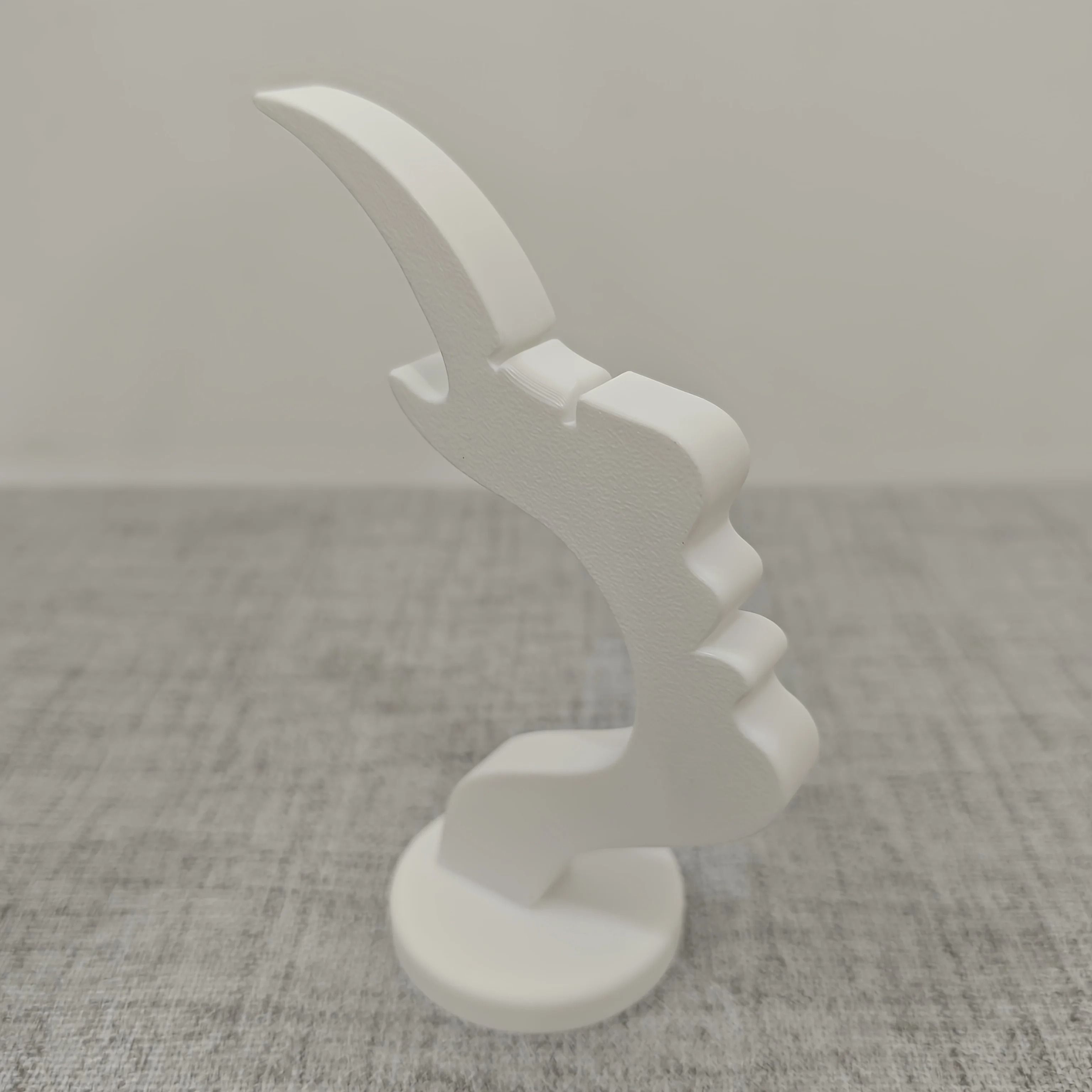 Artistic Curved Eyeglass Stand Modern Glasses Display Stand Holder